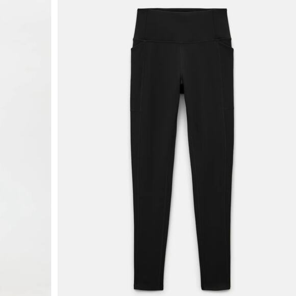 girlfriend collective Pants - NWT Girlfriend Collective Compressive 7/8 Pocket Legging 3XL Black High Rise